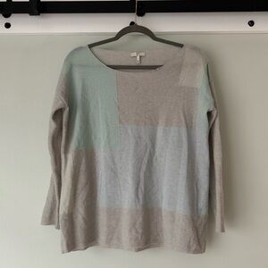 🎉HP🎉 Joie Soft Cashmere Colorblock Sweater